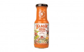 Naagin Indian Hot Sauce Original   Glass Bottle  230 grams